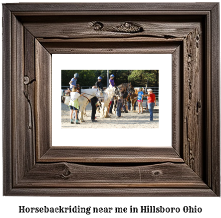 horseback riding near me in Hillsboro, Ohio